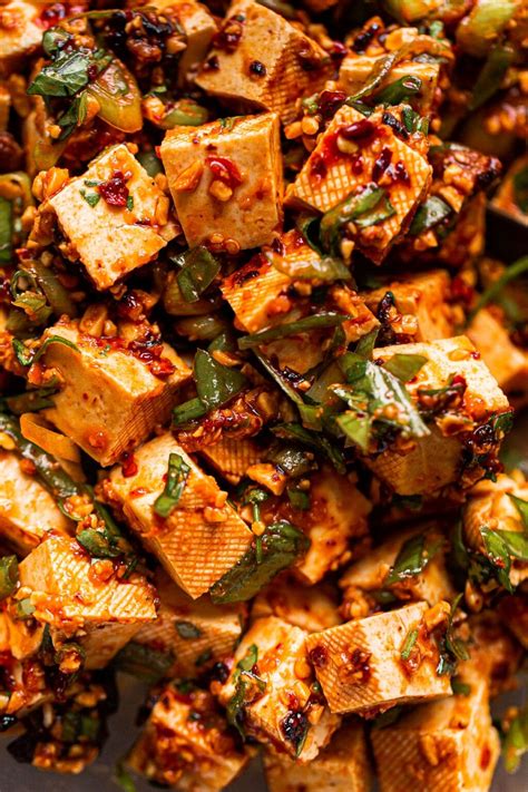 No Cook Spicy Tofu A Beautiful Plate