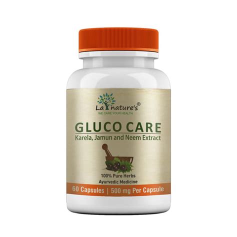 Buy La Natures Gluco Care Capsule 60s Online At Best Price Diabetes