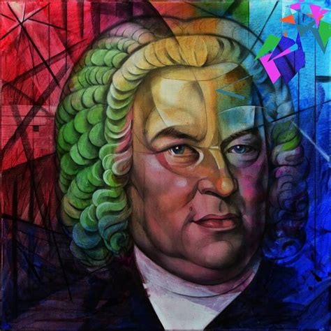 Johann Sebastian Bach Painting By Ivan Podgainyi Saatchi Art