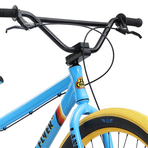 Se Bikes Maniacc Flyer 275 Bmx Blue In Stock Now Fufanu