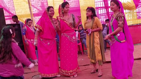 Tharu Wedding Dance Morang Sunsari Tharu Youtube
