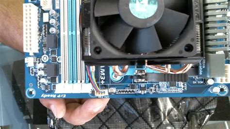 Diy Install A Cpu Heat Sink And Rammemory On A Motherboard Amd Fx