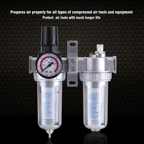Descriptive information about american air filter mfg. SFC300 Air Compressor Filter Regulator Moisture Water Trap ...