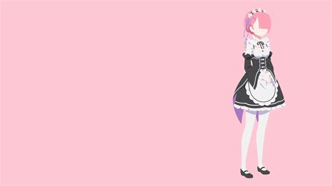 Wallpaper Anime Girls Re Zero Kara Hajimeru Isekai Seikatsu Ram Re