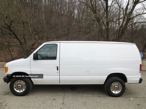 2006 Ford E350 Cargo Service Utility Van Inspected 1 Ton All Options