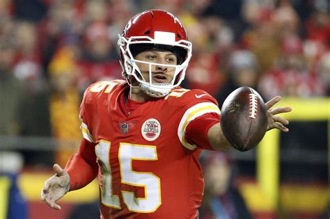 Chiefs, patrick mahomes would be 49ers most… as dominant as derrick henry has been for tennessee, transcendent chiefs qb mahomes would be 49ers toughest draw in super bowl liv. Chiefs' Mahomes picked by AP writers as top QB in 2018