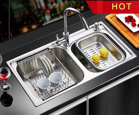 Find the best undermount kitchen sinks for your home in 2021 with the carefully curated selection available to shop at houzz. Modern 304 Stainless Steel Double Bowl Undermount Brushed