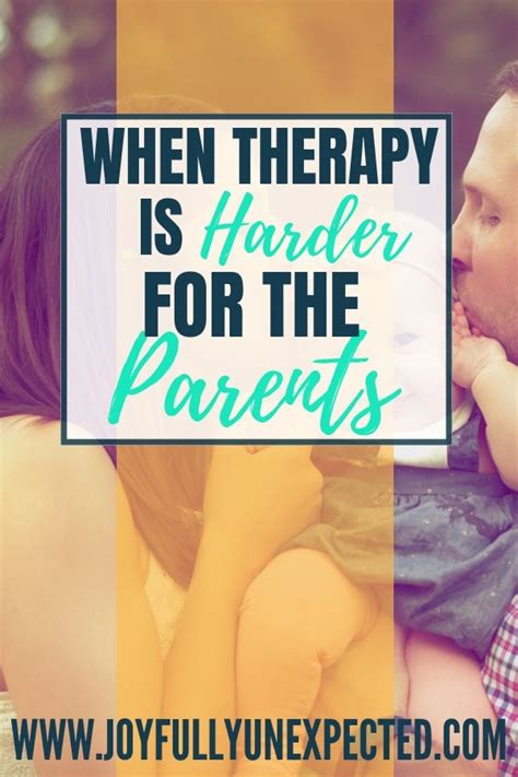 When Therapy is Hard for the Parents | Parenting ...