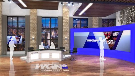 Wgn Tv 9 News And Broadcast Studio Design — Provost Studio