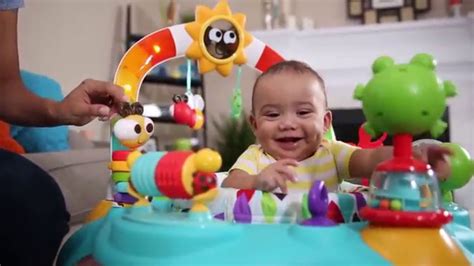 Introducing The 2 In 1 Silly Sunburst Activity Gym And Saucer™ From