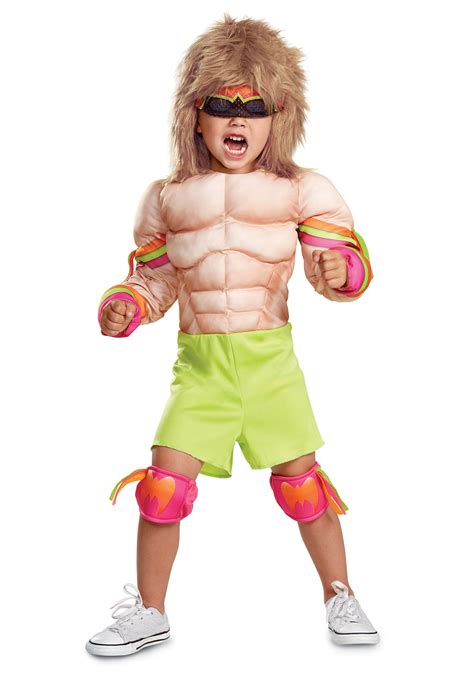 Wwe Ultimate Warrior Muscle Costume For Infants