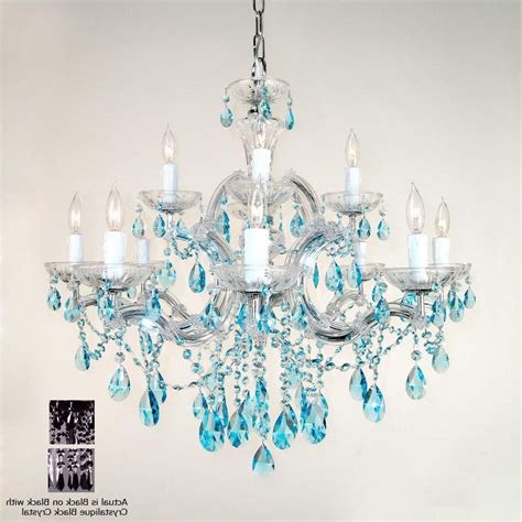 Find Out Ideas On Turquoise Crystal Chandelier Lighting