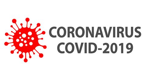 Ilustración De Logotipo Del Coronavirus Covid2019 E Ilustración Para