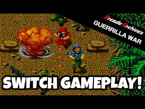 Guerrilla War Arcade Archives Nintendo Switch Gameplay Youtube