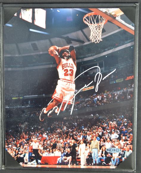 Lot Detail Michael Jordan Autographed Limited Edition Upper Deck
