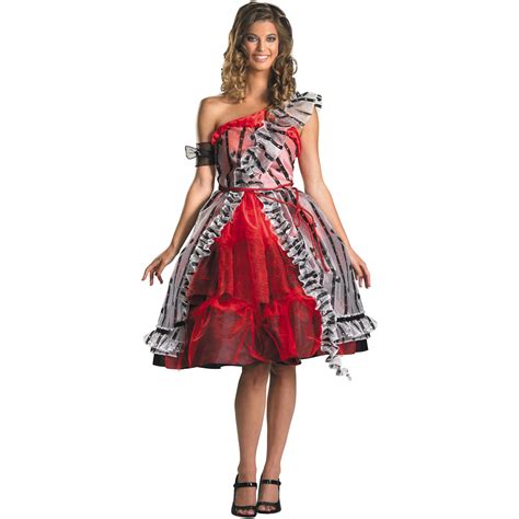 Our vault of alice in wonderland costumes lets you play to your heart's content. Alice In Wonderland - Alice Red Court Dress Adult Costume ...