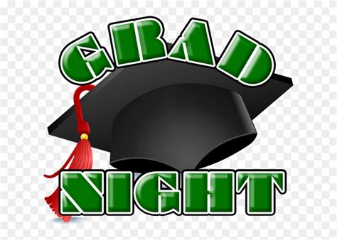 Senior Grad Night Information Documents Graduation Cap Clipart