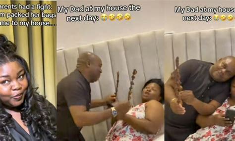daughter shares sweet moment dad comes to apologize to her mom after she packed to her place