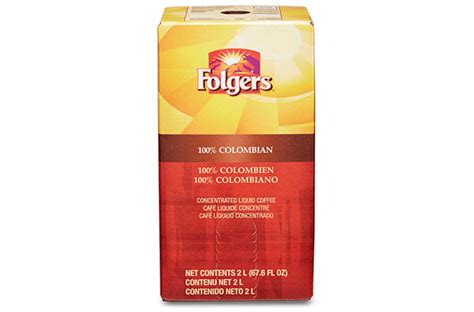 The recipe for this coffee concentrate uses a 1:2 ratio of beans to water. Folgers 100% Colombian Concentrated Liquid Coffee