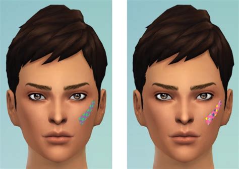Face Band Aid At One Billion Pixels Sims 4 Updates