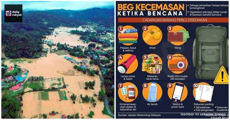 Malaysia Bakal Dilanda Banjir Besar Ini Tips Persediaan Menghadapi Banjir Pastikan Daily