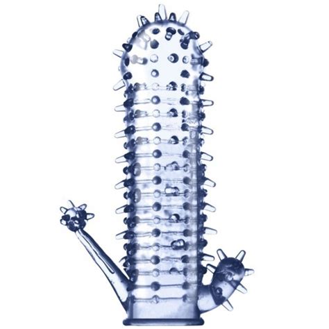 Wholesale Spike Dotted Ribbed Condom Reusable G Point Stimulation Penis Delay Ejaculation