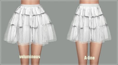 Ballet Tier Mini Skirt At Marigold Sims 4 Updates