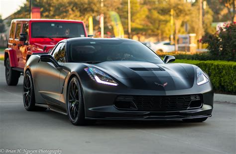 Xpel Stealth Wrap Looks Awesome On C7s Corvetteforum Chevrolet