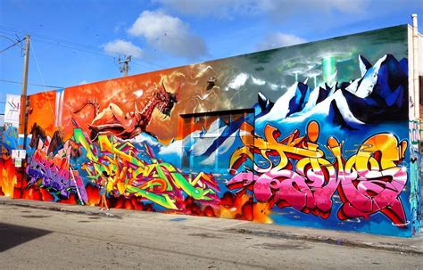 Street Art And Graffiti Of Wynwood Miami Street Art Graffiti Street