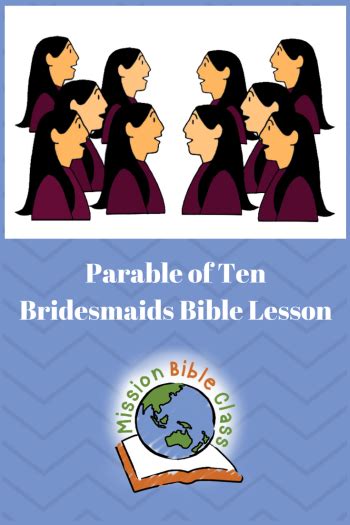 Parable Of Ten Bridesmaids Mission Bible Class