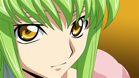 Cc Close Code Geass Gradient Green Hair Vector Yellow Eyes Konachan