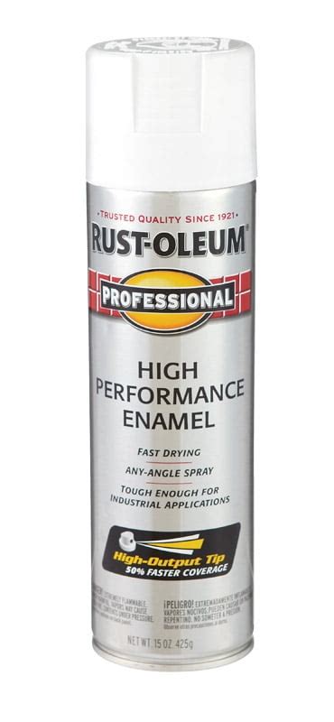 1 Pc Rust Oleum Professional Gloss White Spray Paint 15 Oz