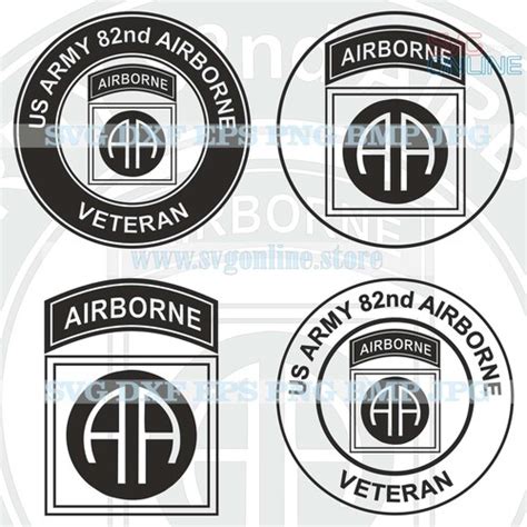82nd Airborne Vector Svg  Png Etsy