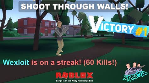 1) click the download button. SHOOT THROUGH WALLS, AIMBOT and MORE! | Roblox Strucid ...