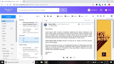 Yahoo Mail Gets New Interface