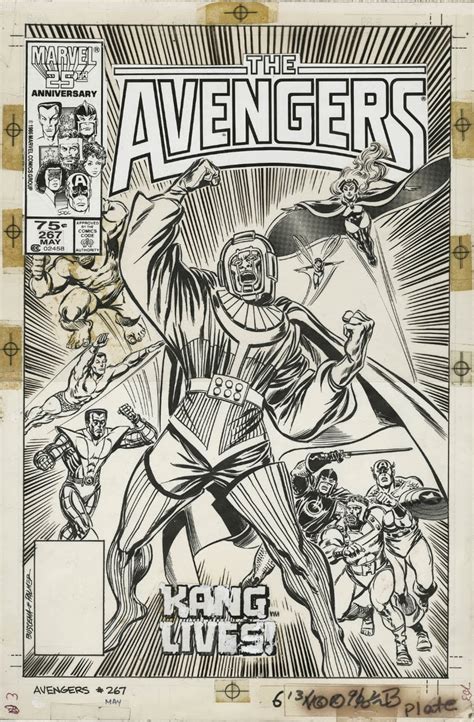 Marvel Comics Of The 1980s 1986 Anatomy Of A Cover Avengers 267