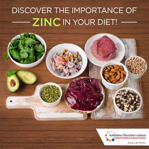 Importance Of Zinc In Your Diet Health Tips From Kokilaben Hospital