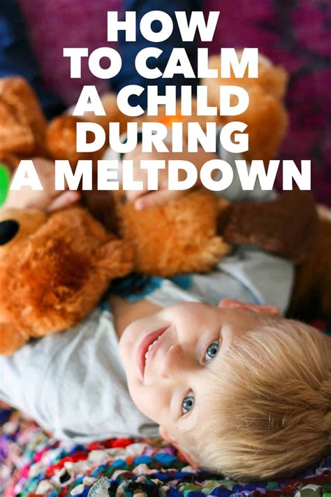 Get simple neuroscience based tools to calm your mind. 4 Tips For Calming Your Child During A Meltdown