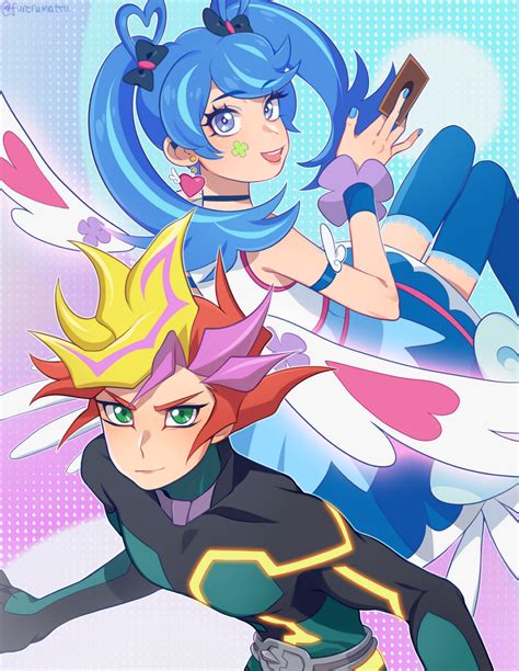 Playmakers X Blue Angel Image Icon Blue Angels Yugioh Anime Couples