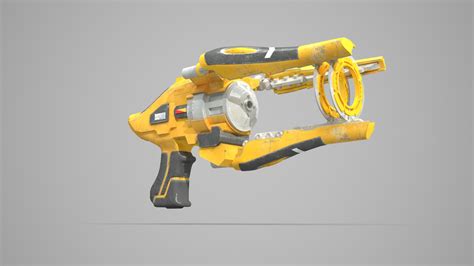 Science Fiction Weapon Laser Gun 3d Model Turbosquid 1821071