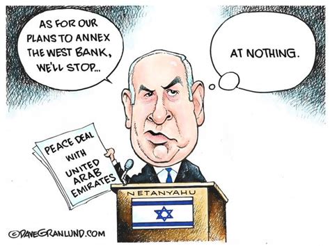 Granlund Cartoon Israel Uae Deal