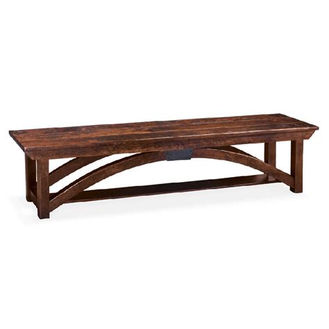 Simply Amish Ectrb 12 B And O Railroad Trestle Bridge Dining Bench