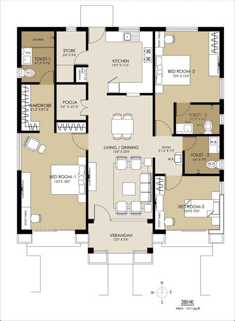 Important Ideas 14 Small Retirement House Floor Plans