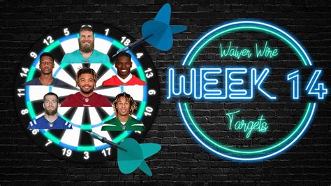 Customizable rankings projections injuries defensive rankings waiver wire target/touch leaders trade value charts. 2019 Fantasy Football - Week 14 Waiver Wire Targets - YouTube
