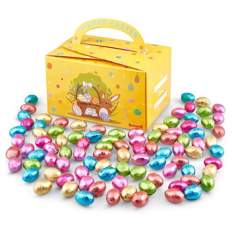 Easter Egg Hunt Chocolate In A Theme Box 2022 Solid Milk Chocolate