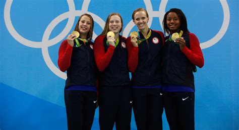 Team Usa Wins 1000th Summer Olympics Gold Medal With Womens Medley