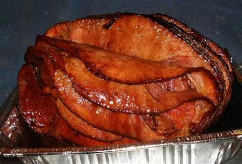 Look for racks with about 8 chops each. Pineapple glazed smoked spiral ham | Soul food a southern ...