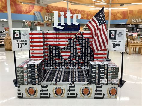 Creative beer display by Justin H.E. Weaver | Beer display, Display design, Display
