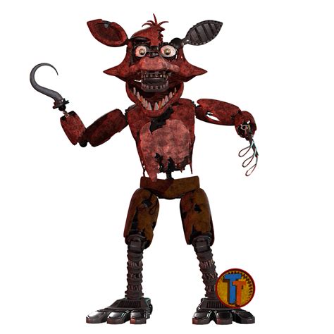 Enhanced Withered Foxy Showcase Fivenightsatfreddys