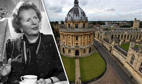 Thatcher Fought To Keep Men Out Of Oxbridges Female Only Colleges Uk